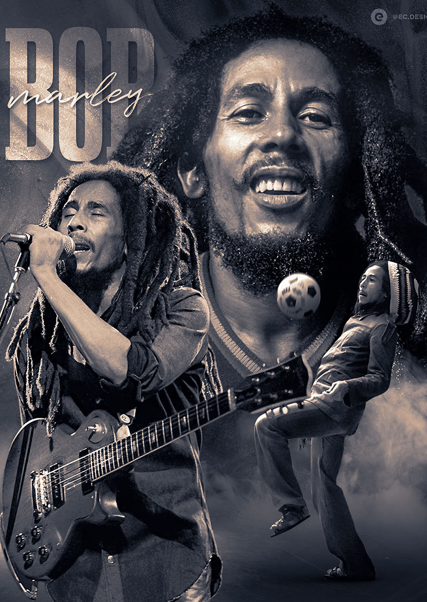 Bob Marley Canvas Print & Poster Wall Art - AI PRINT LAB